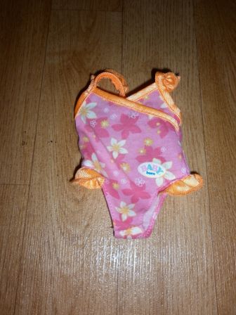 gebloemd badpakje 32 cm