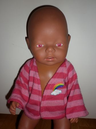 gestreept vest 43 cm