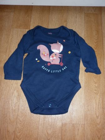 romper met eekhoorn maat 56