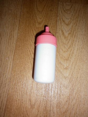 wit/roze water flesje