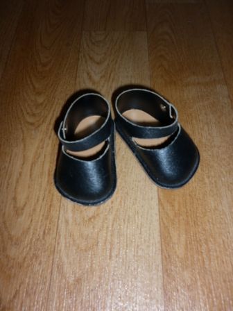 leren Collette schoentjes 7 cm