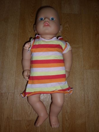 gestreept nachthemd 32 cm