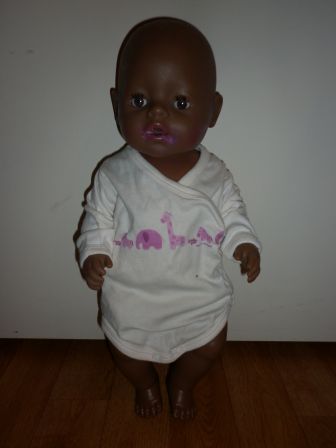 new born romper maat 48