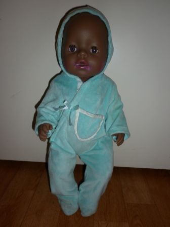 aqua boxpakje met capuchon 40-43 cm