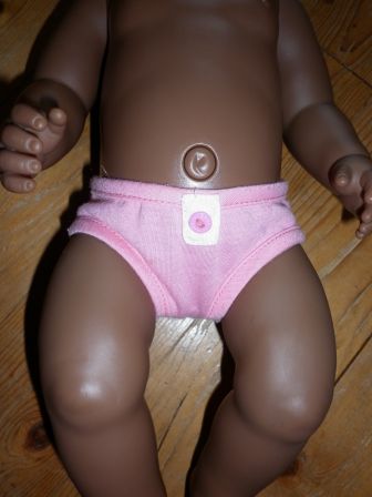 roze onderbroek 43 cm