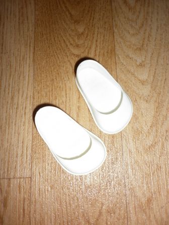 witte instappers 5 cm