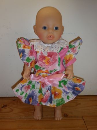 bloemenjurkje 32 cm