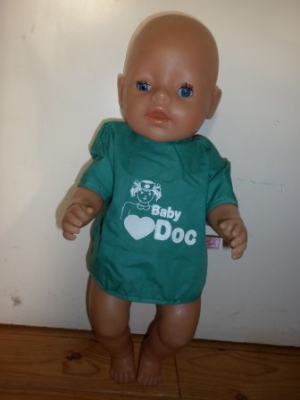 baby doc operatiehemd 40-43 cm