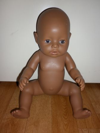 bruine soft touch baby born 43 cm