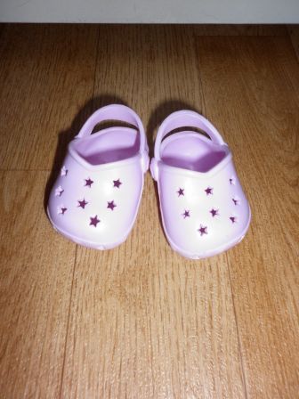 crocs lichtroze 6 cm
