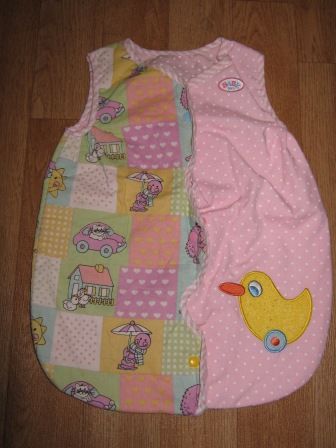 slaapzak met eendje 2 43-48 cm