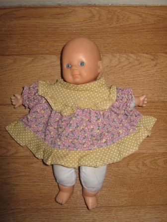 jurkje voor popje 18 cm