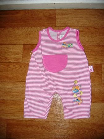 tuinbroek, gestreept 48 cm