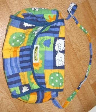 luiertas van Knorr met schaapjes