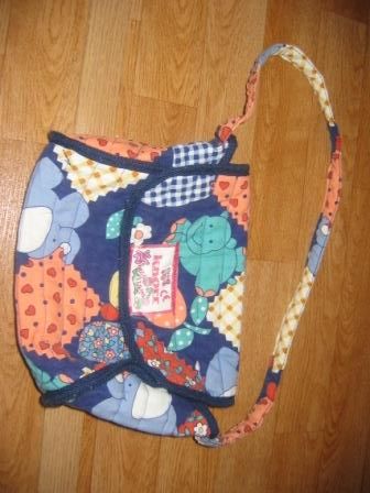 luiertas met dierenprint