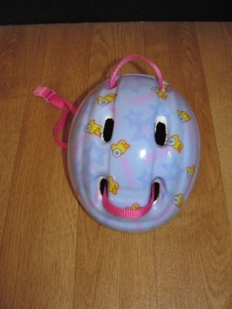 helm, paars 43-48 cm