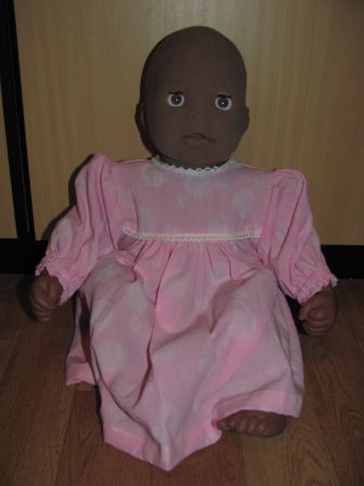 roze jurk / nachtpon voor 48 cm Chou Chou