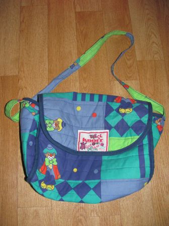 Knorr luiertas met clowntjes