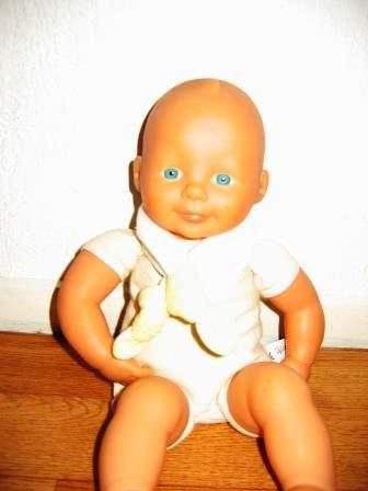 geel sjaaltje 27-32 cm