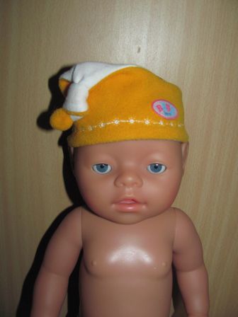 geel/oranje winterhoofdband