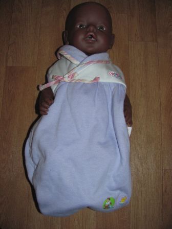 paarse slaapzak 43 cm