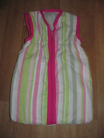 gestreepte slaapzak 43-48 cm