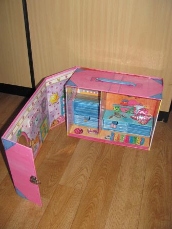 koffer/kast 11 cm mini baby born