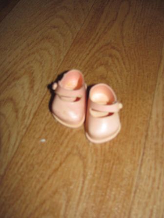 roze schoentjes 3 cm