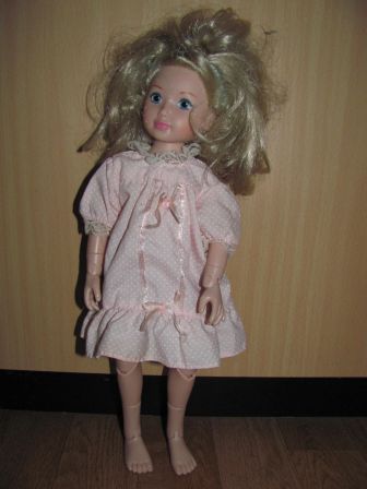 lichtroze jurkje met stipjes, Jolina Ballerina