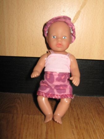 camouflage rokje en petje met hemdje 11 cm