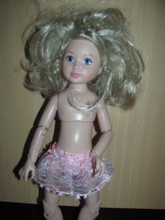 doorzichtig roze rokje Jolina