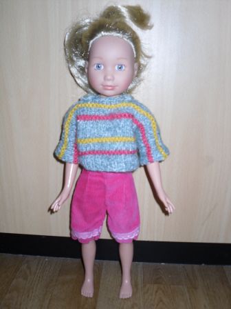 roze broekje met truitje 42 cm Annabell Tween