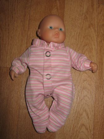 roze/streep boxpakje 21 cm