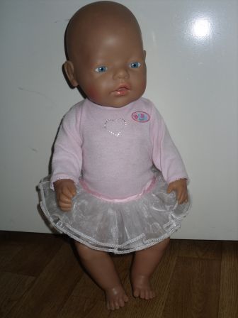 balletpakje met tutu 43 cm