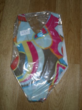 badpak 43 cm, bont gekleurd