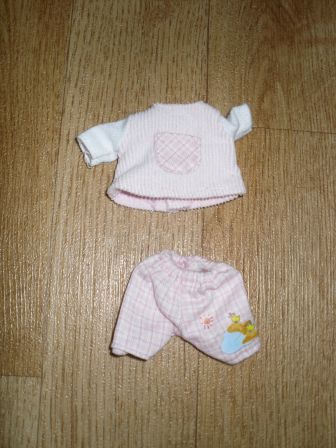 roze 2 delig setje 11 cm