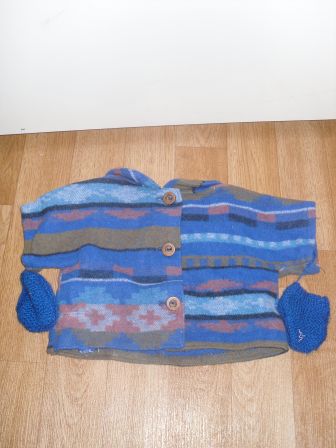 jasje met wantjes 48-50 cm