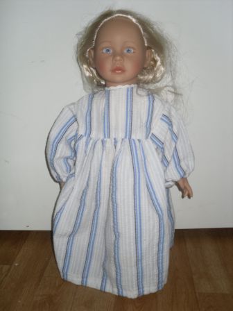 jurk met strepen 50 cm