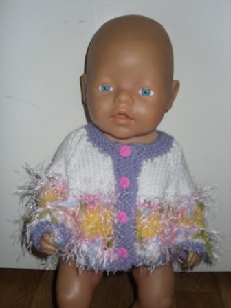 gebreid vestje 43 cm