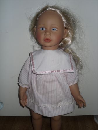 gestreept jurkje 50 cm