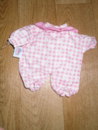 roze/ruit pakje 20 cm