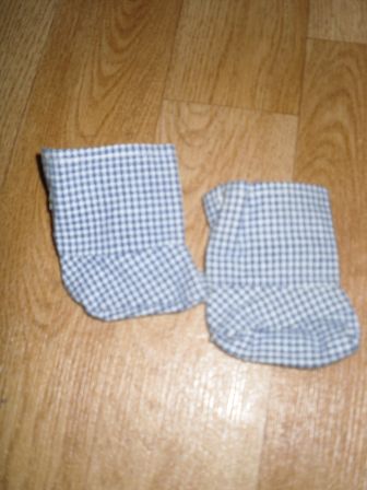 geruite slofjes 6 cm